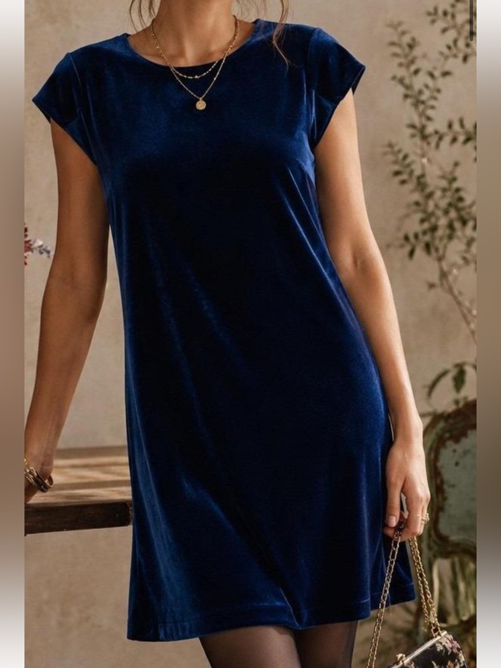 Cynthia Rowley Teal Velvet Dress